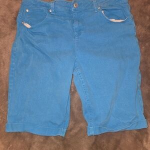 Arizona Jean Company Bright Blue Women’s Bermuda Shorts